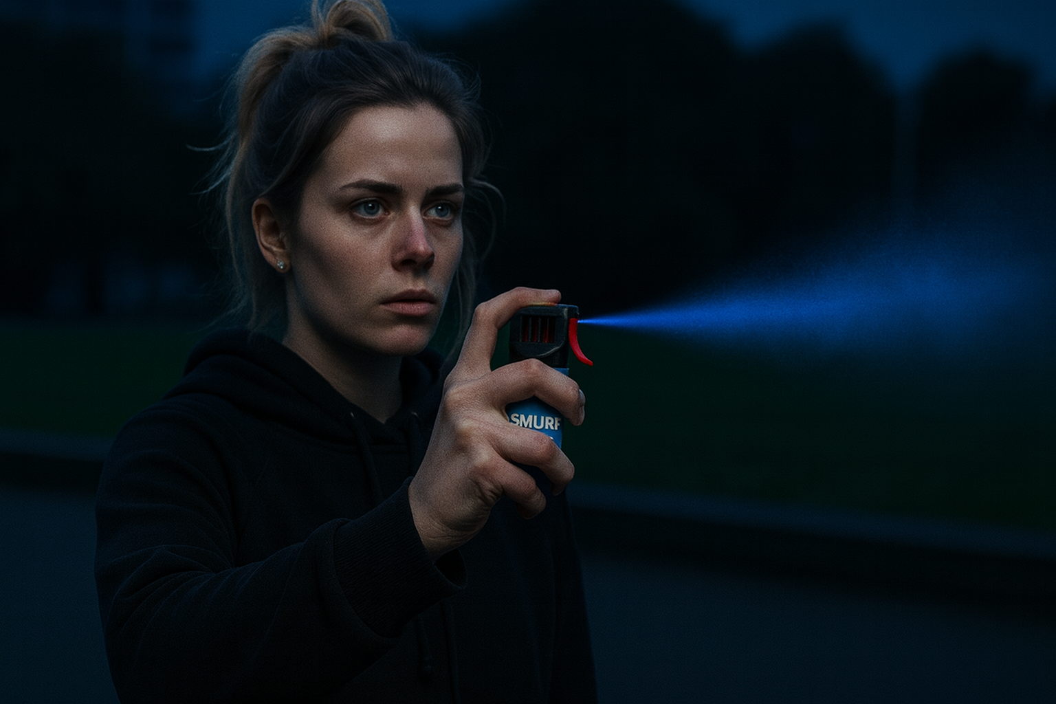 SmurfSpray für Selbstverteidigung