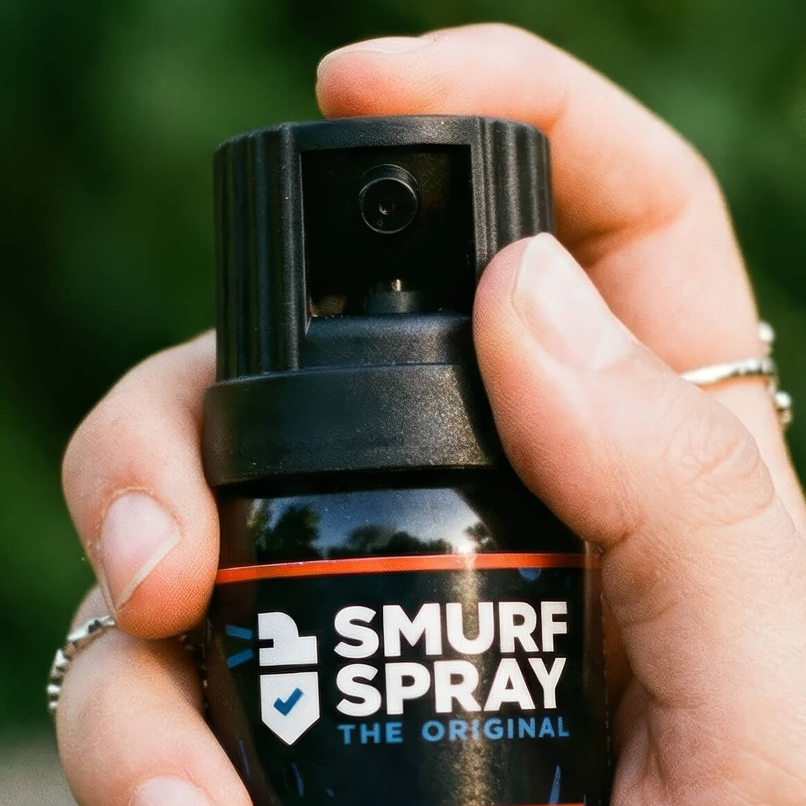 SmurfSpray – Sicherheitsverriegelung, legal und sicher